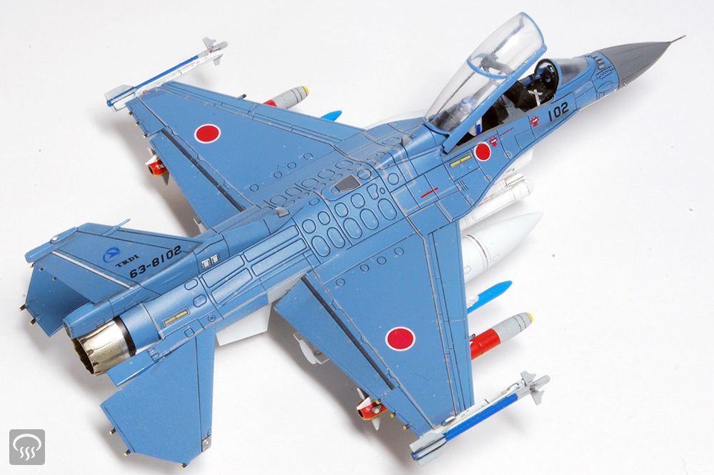 三菱 F-2B”R2D2搭載仕様”（Tomytech 1/144) - 迷走エアモデリング！