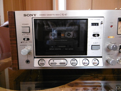 ソニー ステレオ・カセット・デッキ TC-K7 1976年頃 | 浪漫紀行