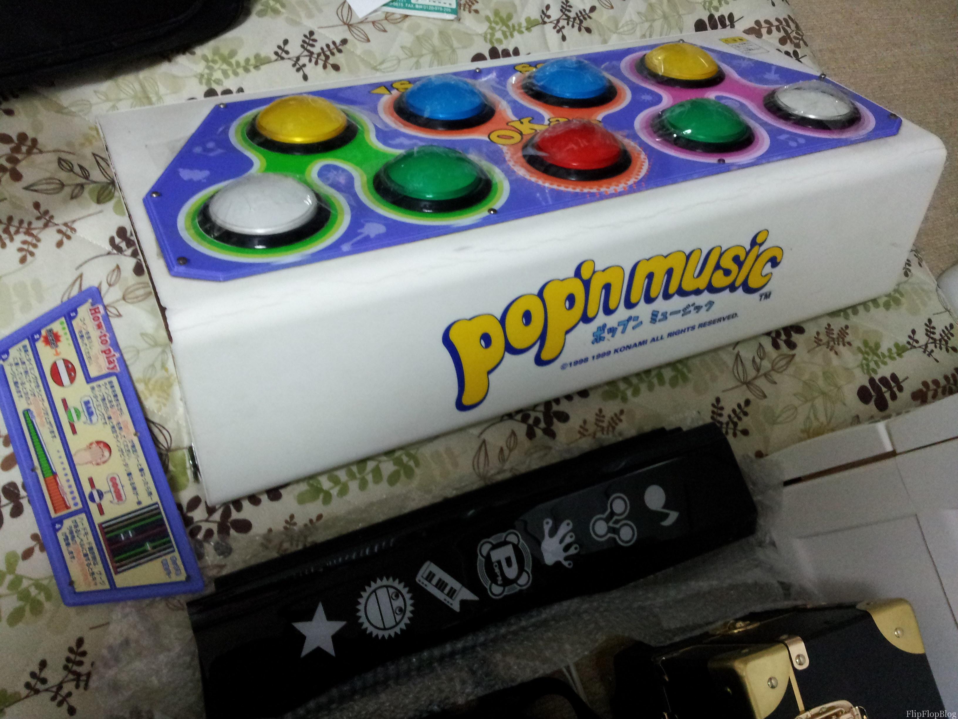 ポップンアケコン】オクで筐体コンパネ落としたので改造中 - FlipFlopBlog