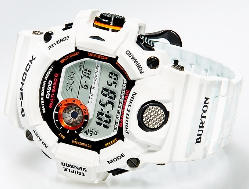 G-SHOCK×BURTONのコラボレーションモデル「GW-9400BTJ-8JR」発表