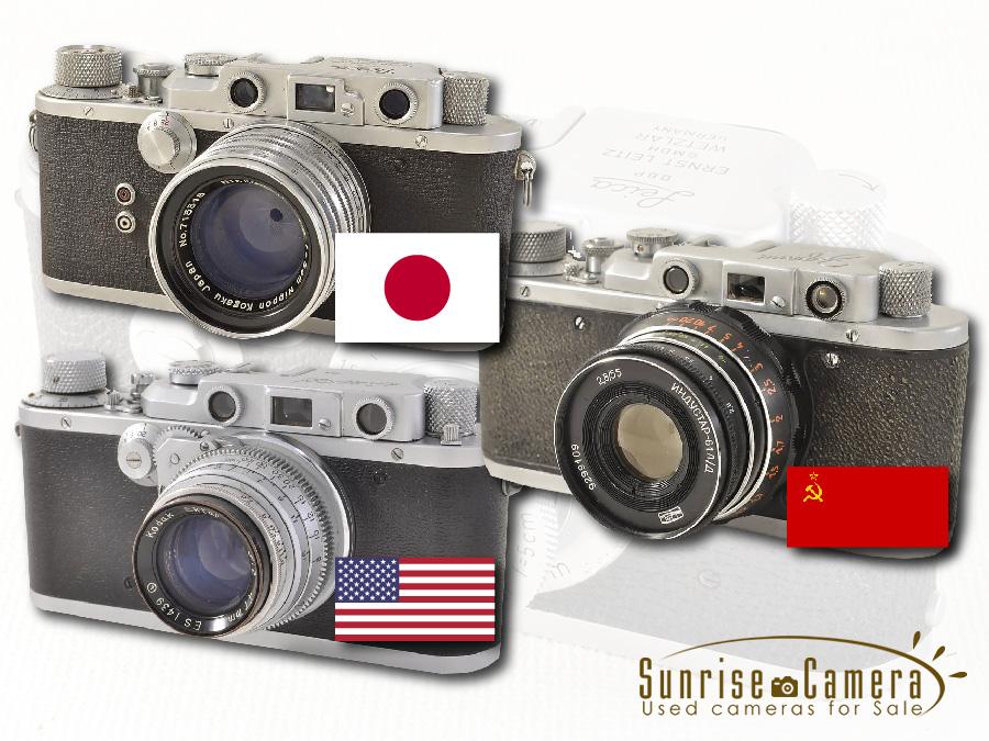 LEITZ（レイツ）国産・海外ライカコピー10選＋α！ バルナックライカの