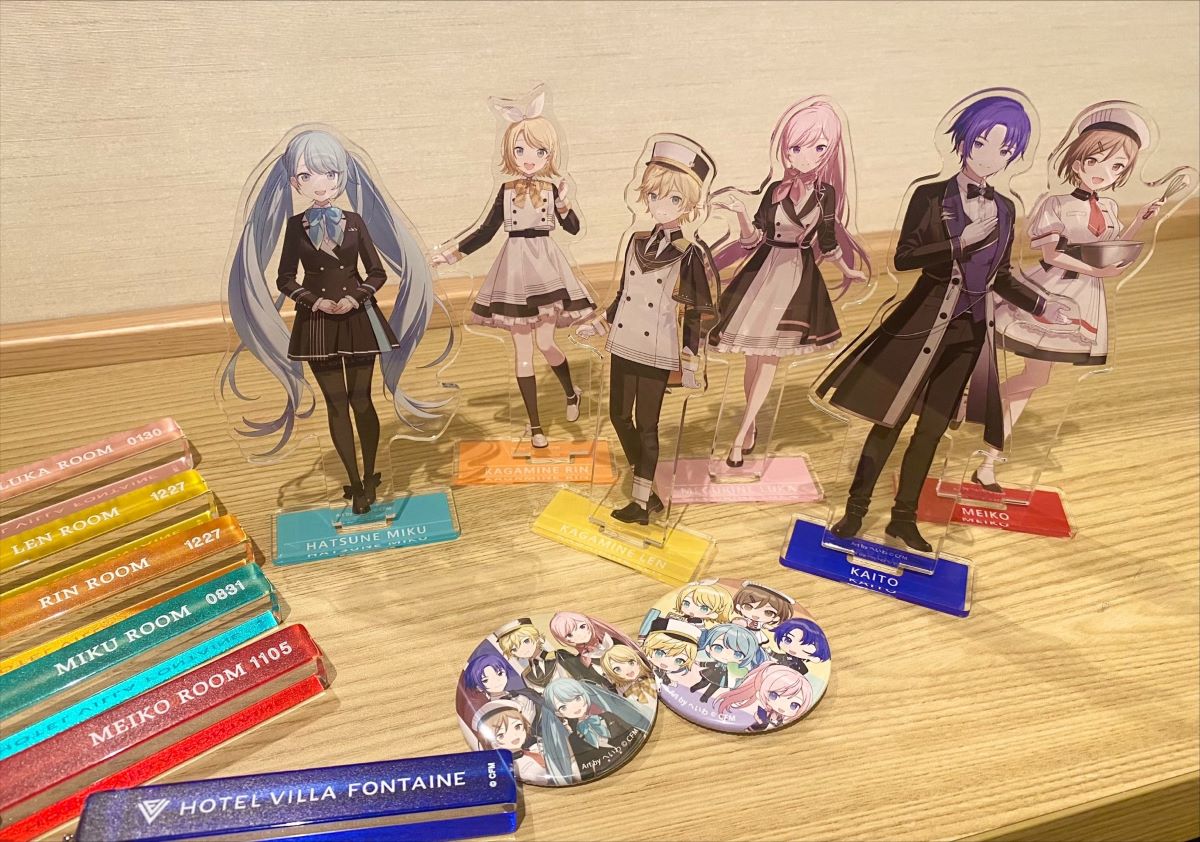 初音ミク×ヴィラフォンテーヌ』ホテルとのコラボレーション宿泊プラン