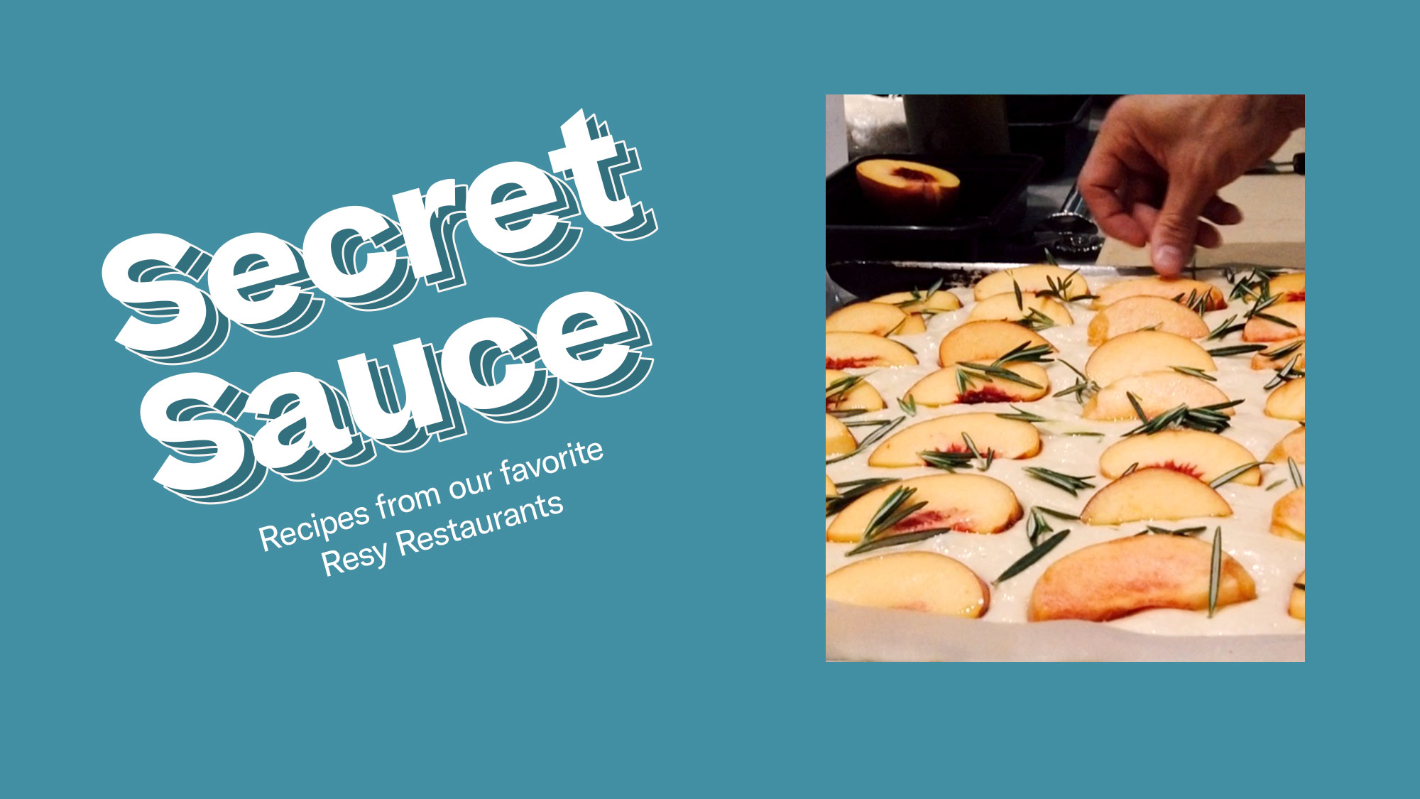 Peach & Rosemary Sourdough Focaccia by L'Artusi — Resy | Right