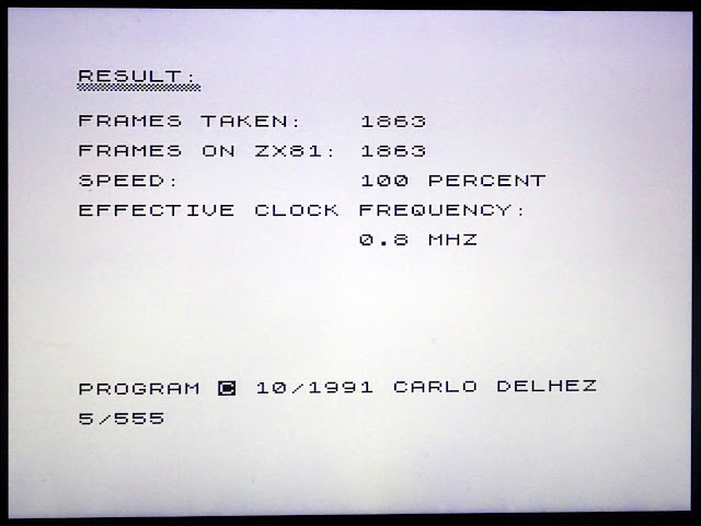 Tynemouth Software: Measuring ZX81 Speed