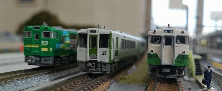 あづみの鉄道の趣味部屋: 入線日記 KATO キハ40系 （東北地域本社色）