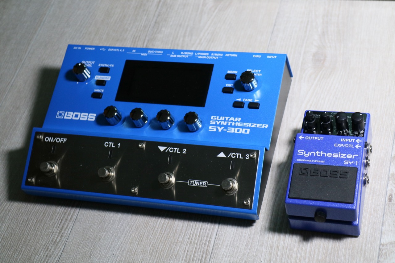 Guitaristic Blog: BOSS SY-1レビュー ～ ファースト・インプレション
