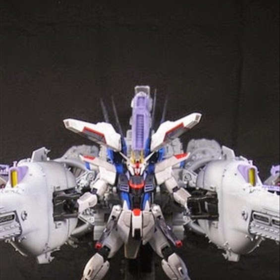 HG 1/144 METEOR Unit + RG Freedom Gundam - Custom Build