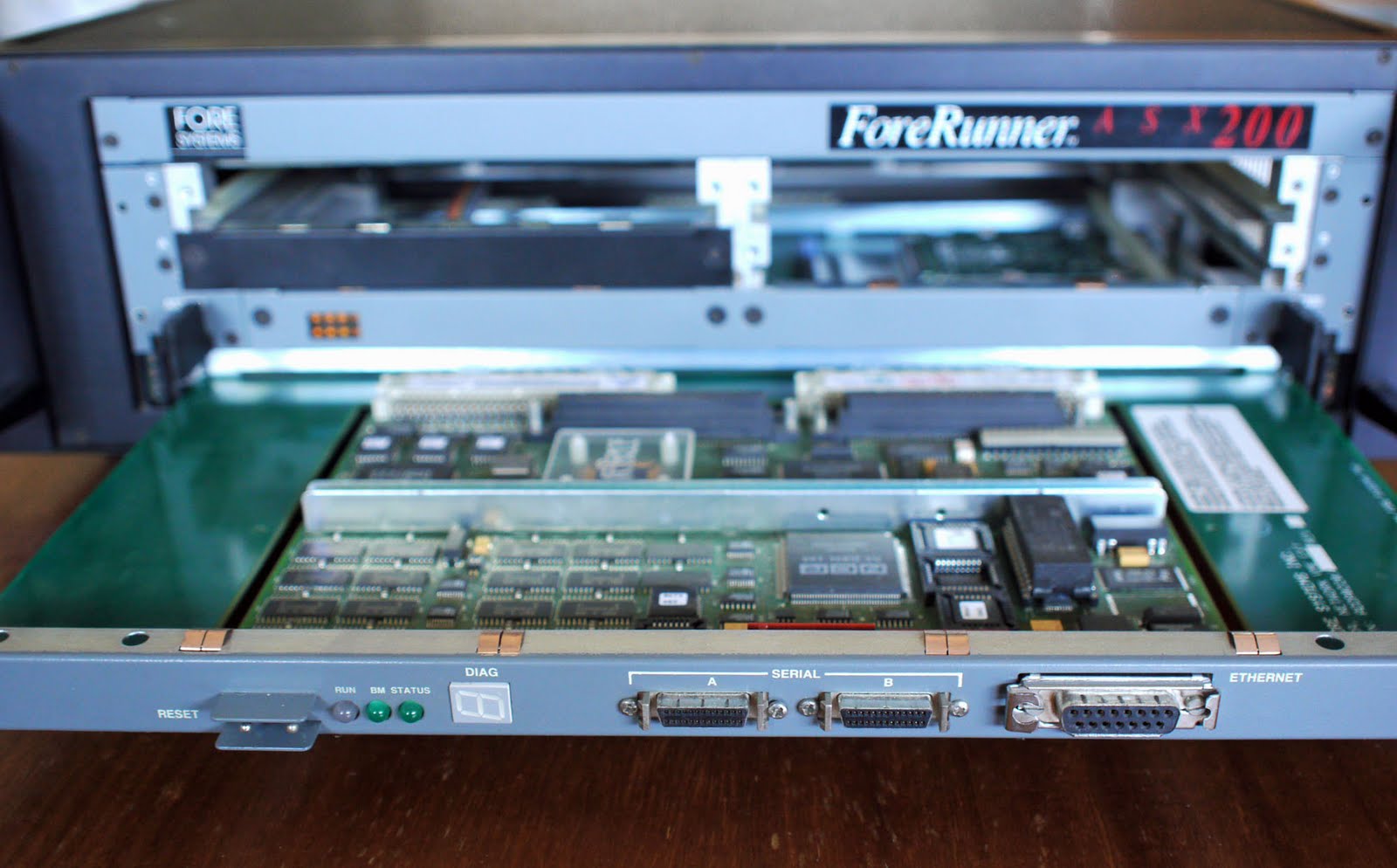 Network Museum: An ATM switch