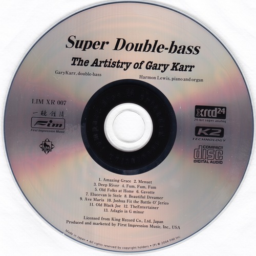 stereo hi-fi music: Super Double-Bass - The Artistry of Gary Karr