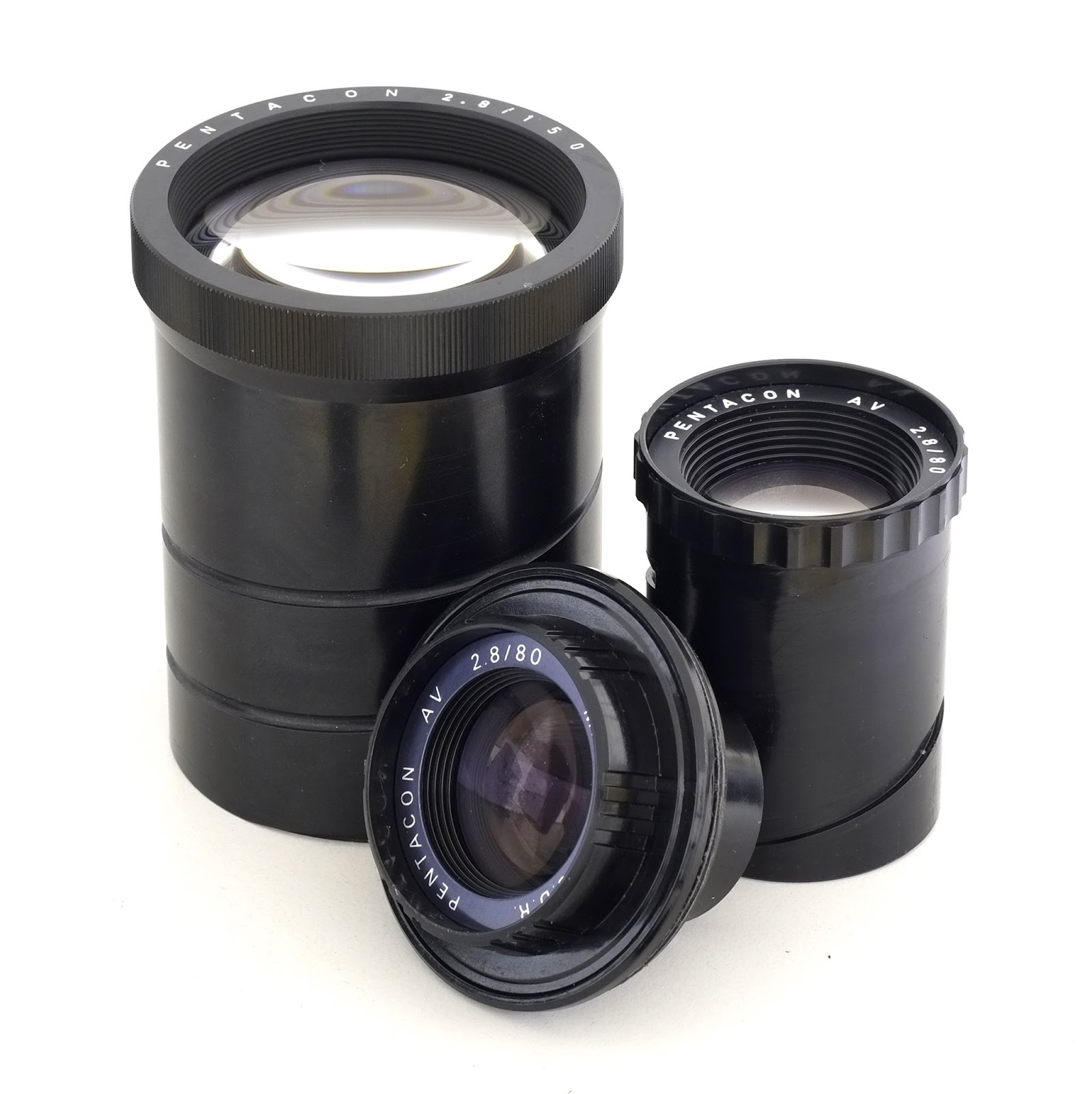 M42 MOUNT SPIRAL: VEB Pentacon AV (Meyer Optik Diaplan) 80mm F2.8