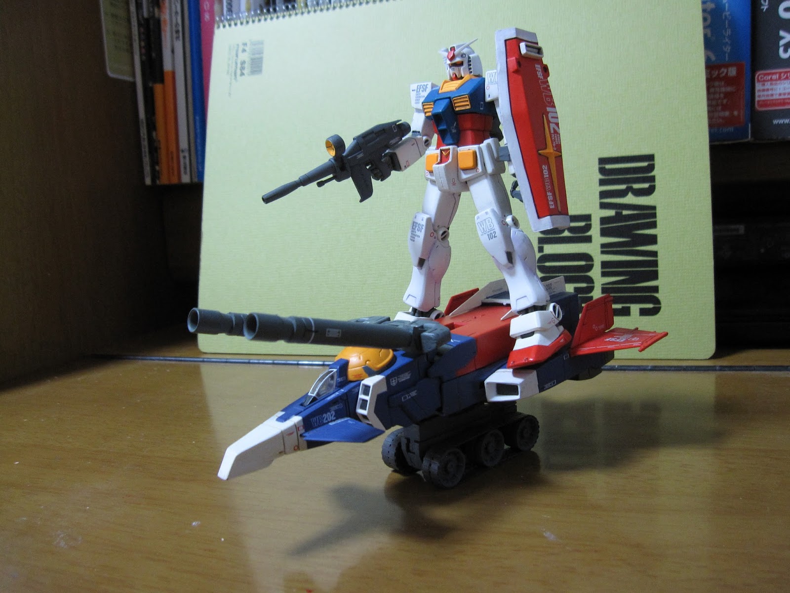 白toytoy: G-ファイターに乗ったガンダム その7(GUNDAM FIX