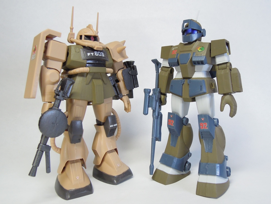 ガンプラ旧キット2672: 旧キット 1/144 MSV ジム・スナイパー・カスタム