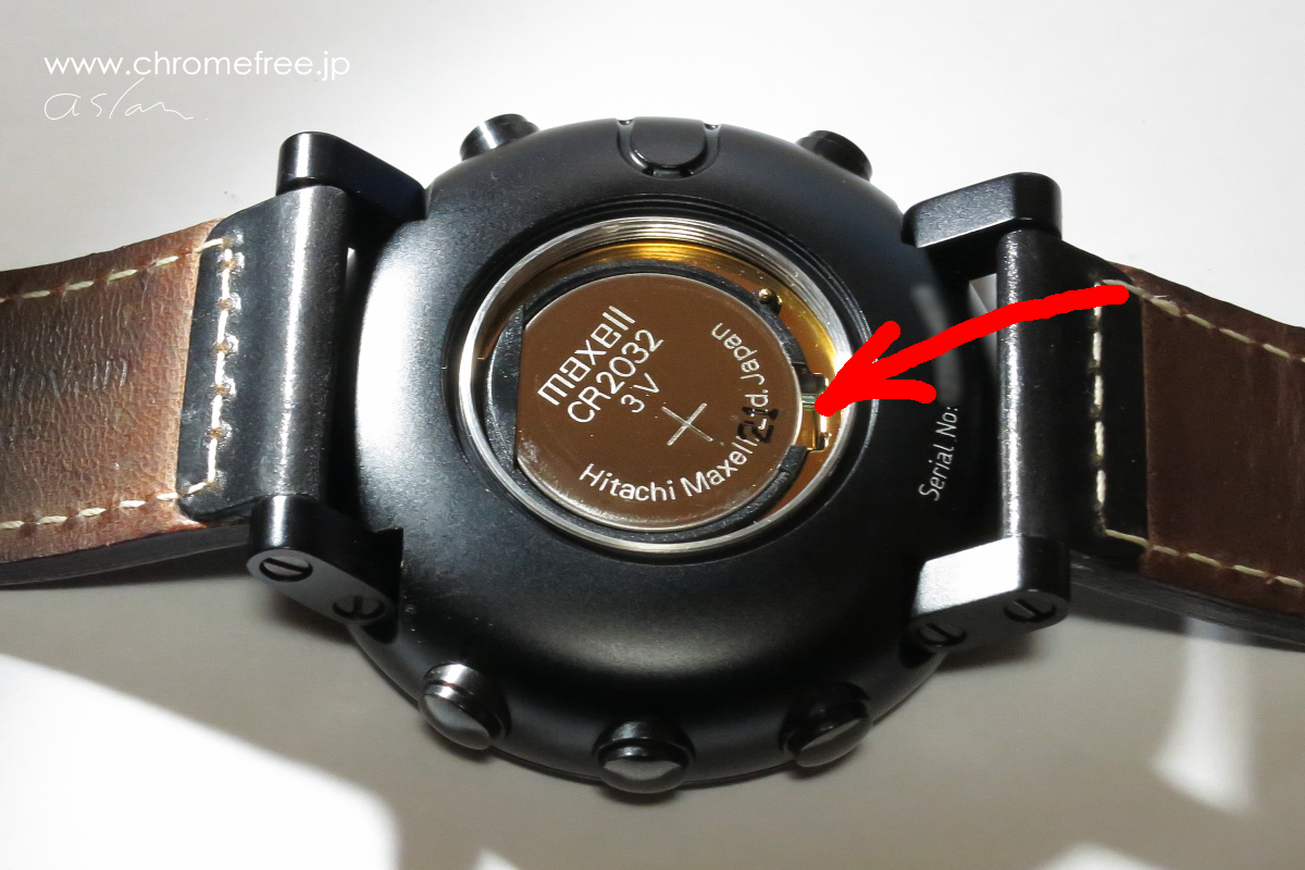 Suunto Core Deep Black その3 ～電池交換～ | aslan @ ChromeFree 's blog