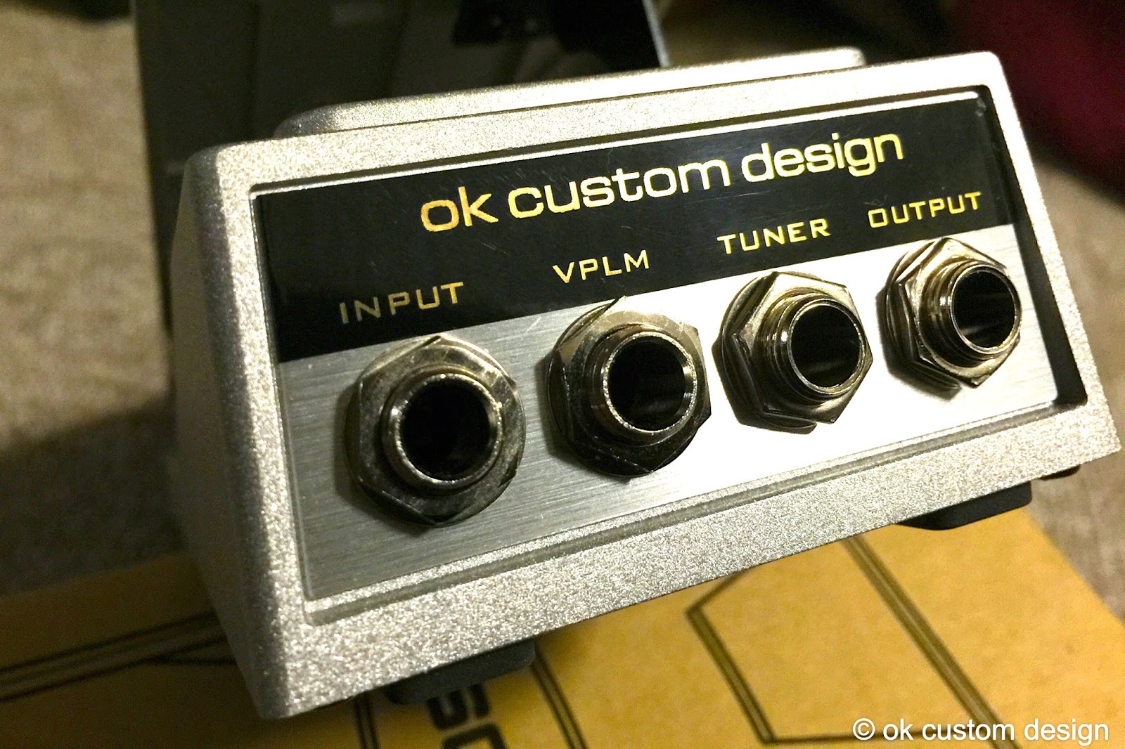 ok custom design / column & diary: Modified Volume Pedal BOSS FV