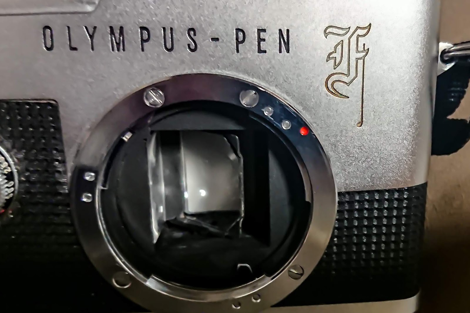 アリバイ日記: 【フィルムカメラ】ハーフの一眼レフカメラ、OLYMPUS