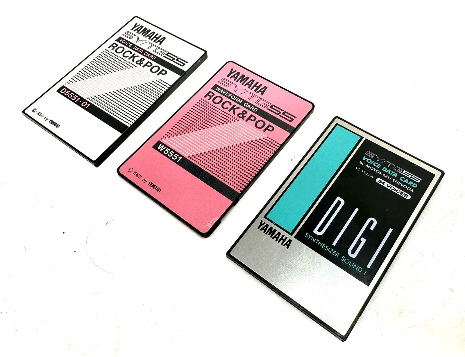 MATRIXSYNTH: Yamaha SY/TG55 VOICE DATA Cards