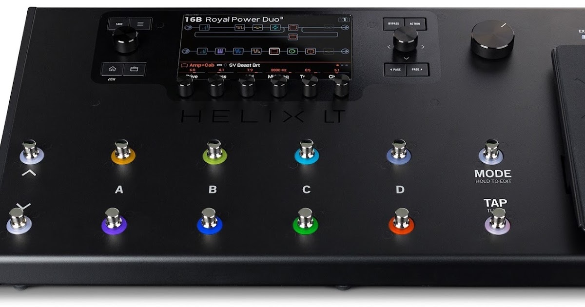 Gear Otaku: Line 6 Helix LT とFloor の違いまとめ。音質は完全に同じ