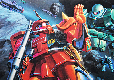 ガンプラ 旧キットのザク2 ジョニーライデン少佐機素組みレビュー