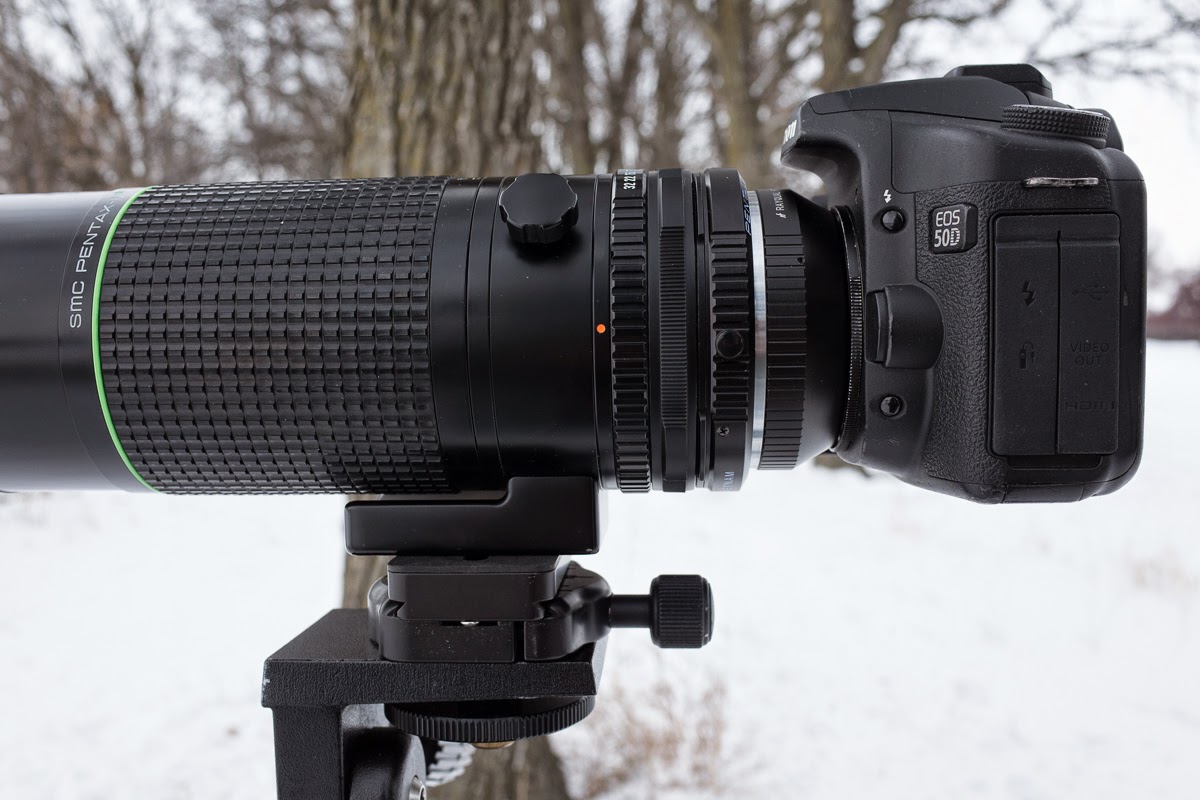 Taken with brwafe2: Pentax 67 M* 300mm F4 ED (IF)をD800につけてみた