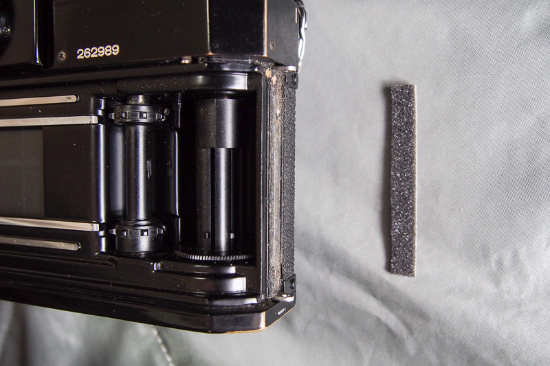 Blues Walk: キヤノンF1のモルト貼り替え