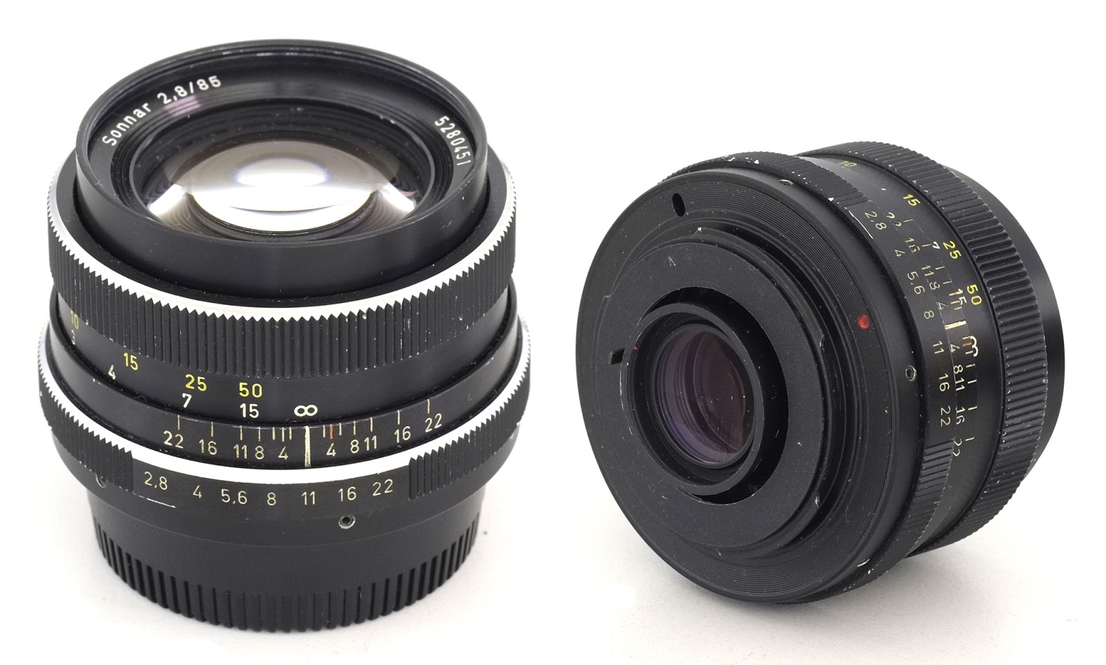 M42 MOUNT SPIRAL: Carl Zeiss Sonnar 85mm F2.8