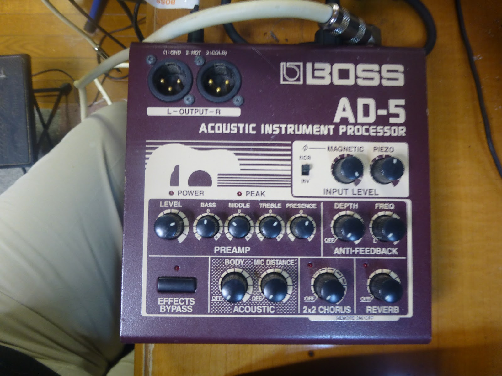 ギターでハッピー！: プリアンプ BOSS AD-5