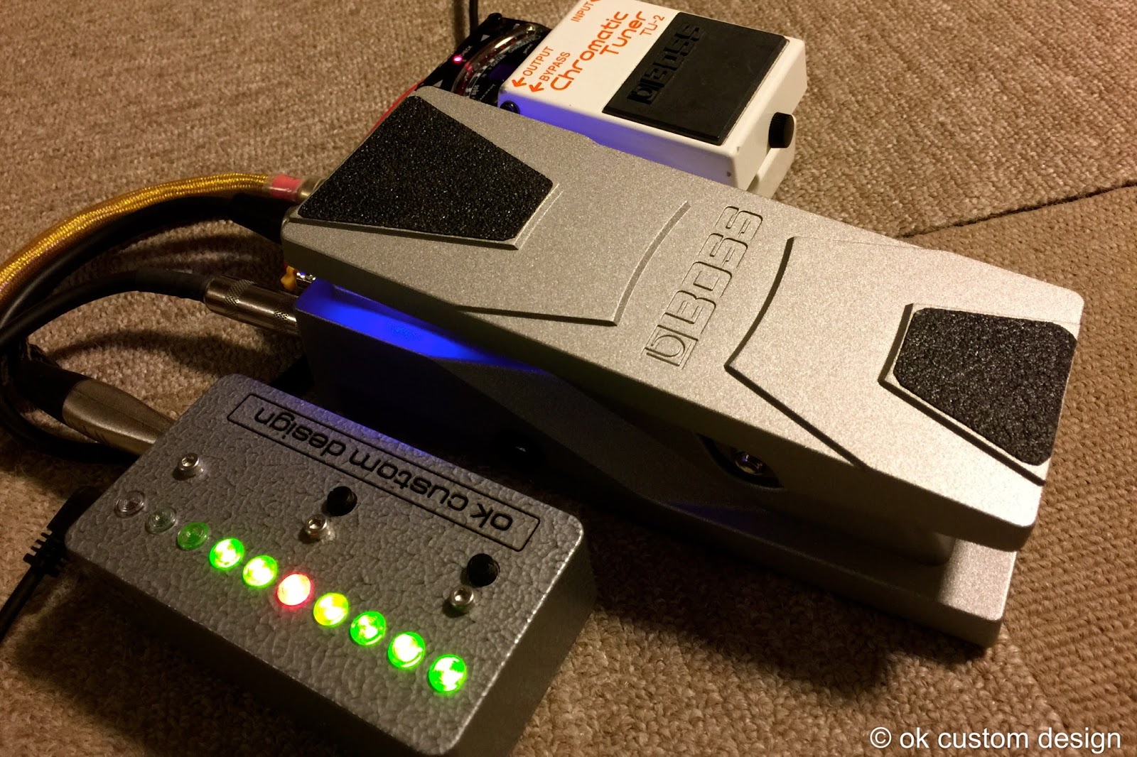 ok custom design / column & diary: Modified Volume Pedal BOSS FV