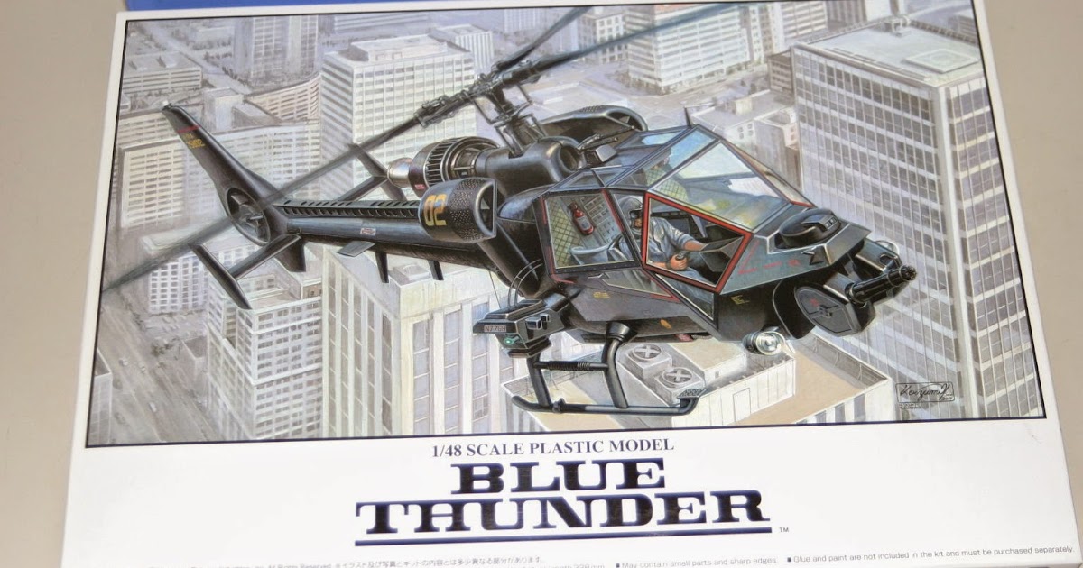 Bruce's Scale Modeling Domain: Aoshima 1/48 Scale Blue Thunder - A