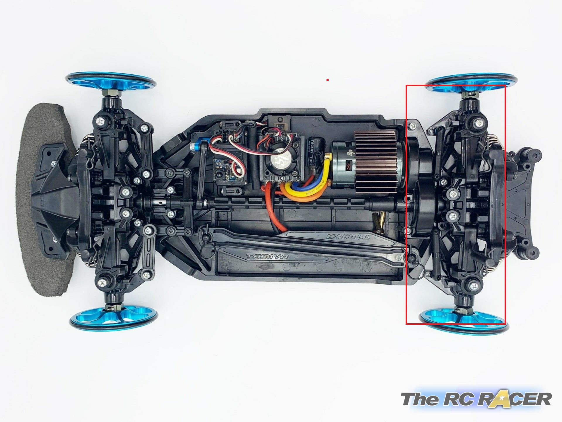 TRF420トーコントロールリヤサスペンションセット OP1887 TRF420 トー