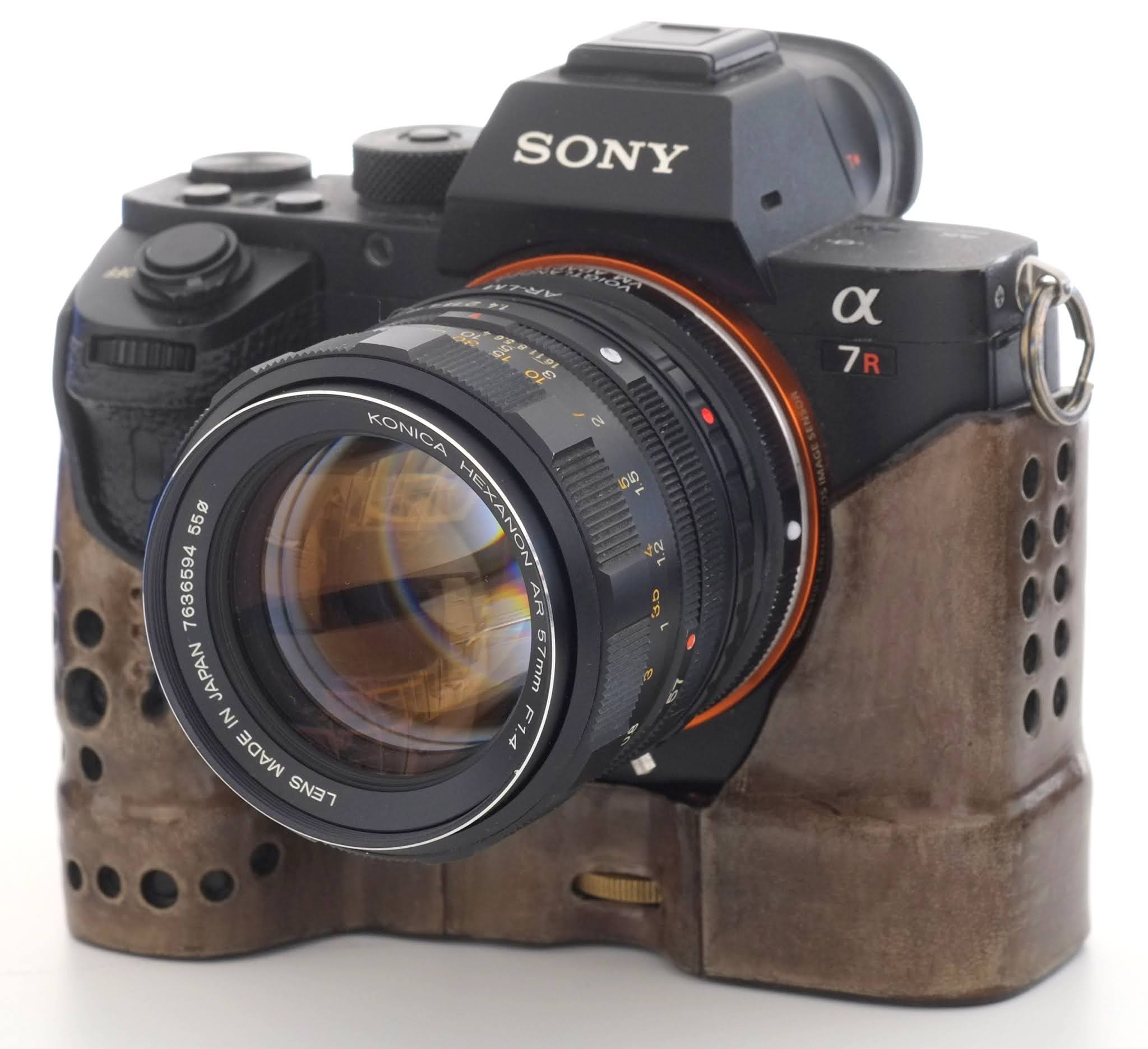 M42 MOUNT SPIRAL: KONICA HEXANON AR 57mm F1.4