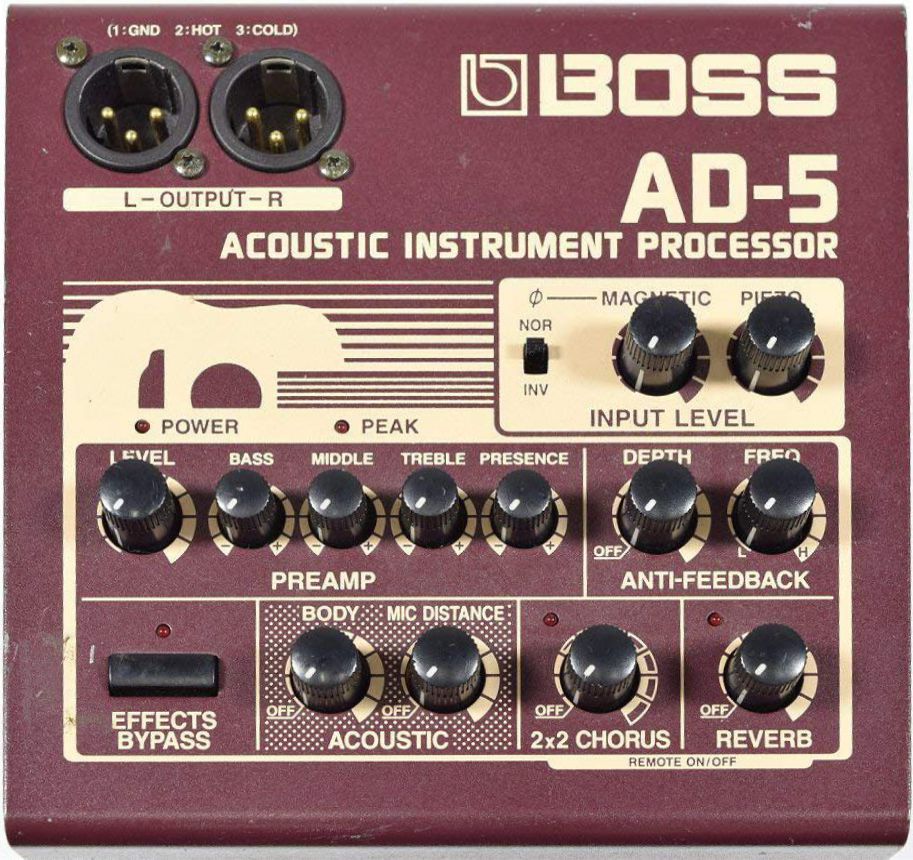 ギターでハッピー！: プリアンプ BOSS AD-5