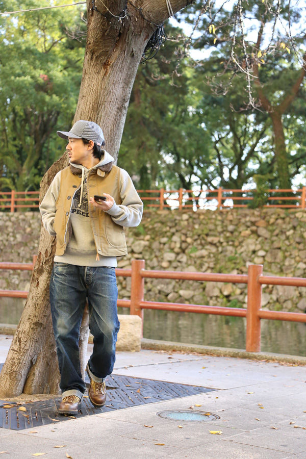 NIX-JAM Y*store. blog: IRON HEART N-1 TYPE DECK VEST