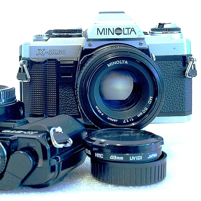 ImagingPixel: Minolta X-500 35mm SLR Film Camera