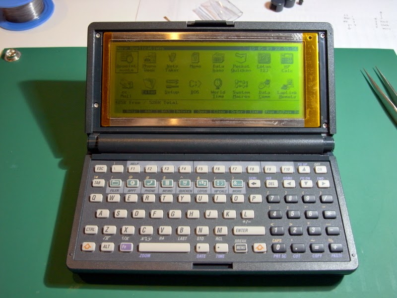 ジャンク HP200LXの修理