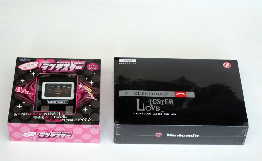 beforemario: Nintendo Love Tester (ラブテスター) remakes by Taito