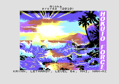 Indie Retro News: ZX Art C64 - A tribute to the ZX Spectrum on the C64