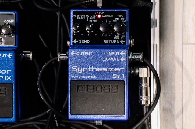 Guitaristic Blog: BOSS SY-1レビュー ～ ファースト・インプレション