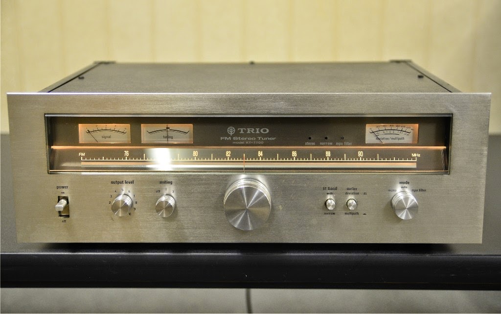 北海道 生活 ブログ 知内釣遊記 食事 釣り: TRIO KT-7700 tuner トリオ