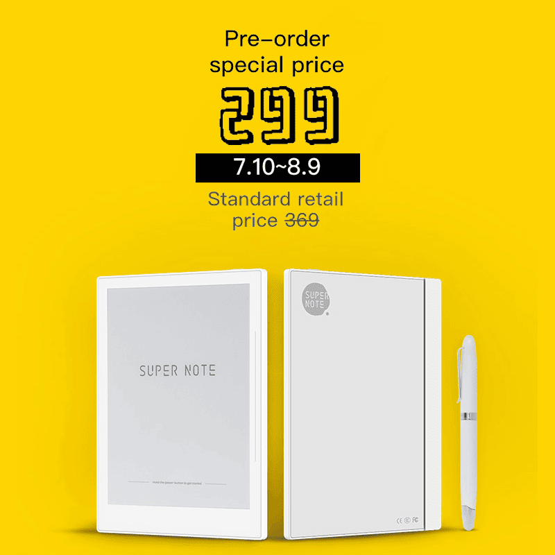 シャーペンのような極細タッチペンが魅力のE Ink電子書籍リーダー兼