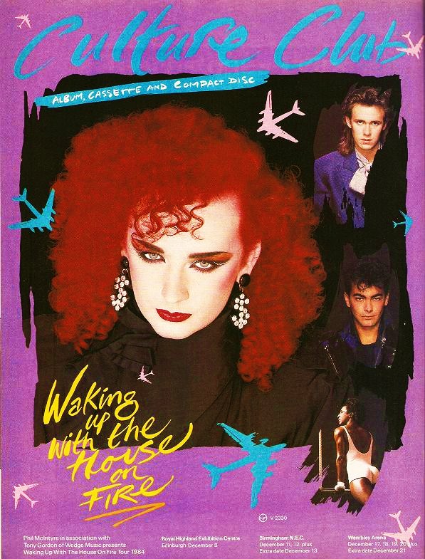 80s Actual: Culture Club - Waking Up With The House On Fire - And