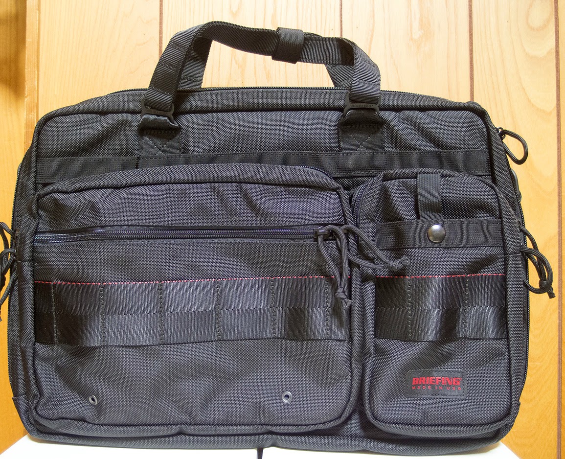 仕事用のカバンをブリーフィング・B4 オーバートリップに更改した