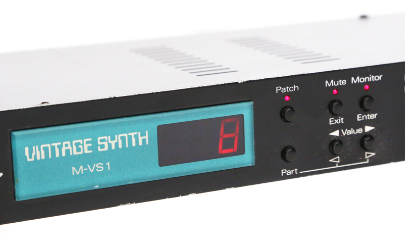 MATRIXSYNTH: ROLAND M-VS1 Vintage Synth Rackmount SN ZH71543 H