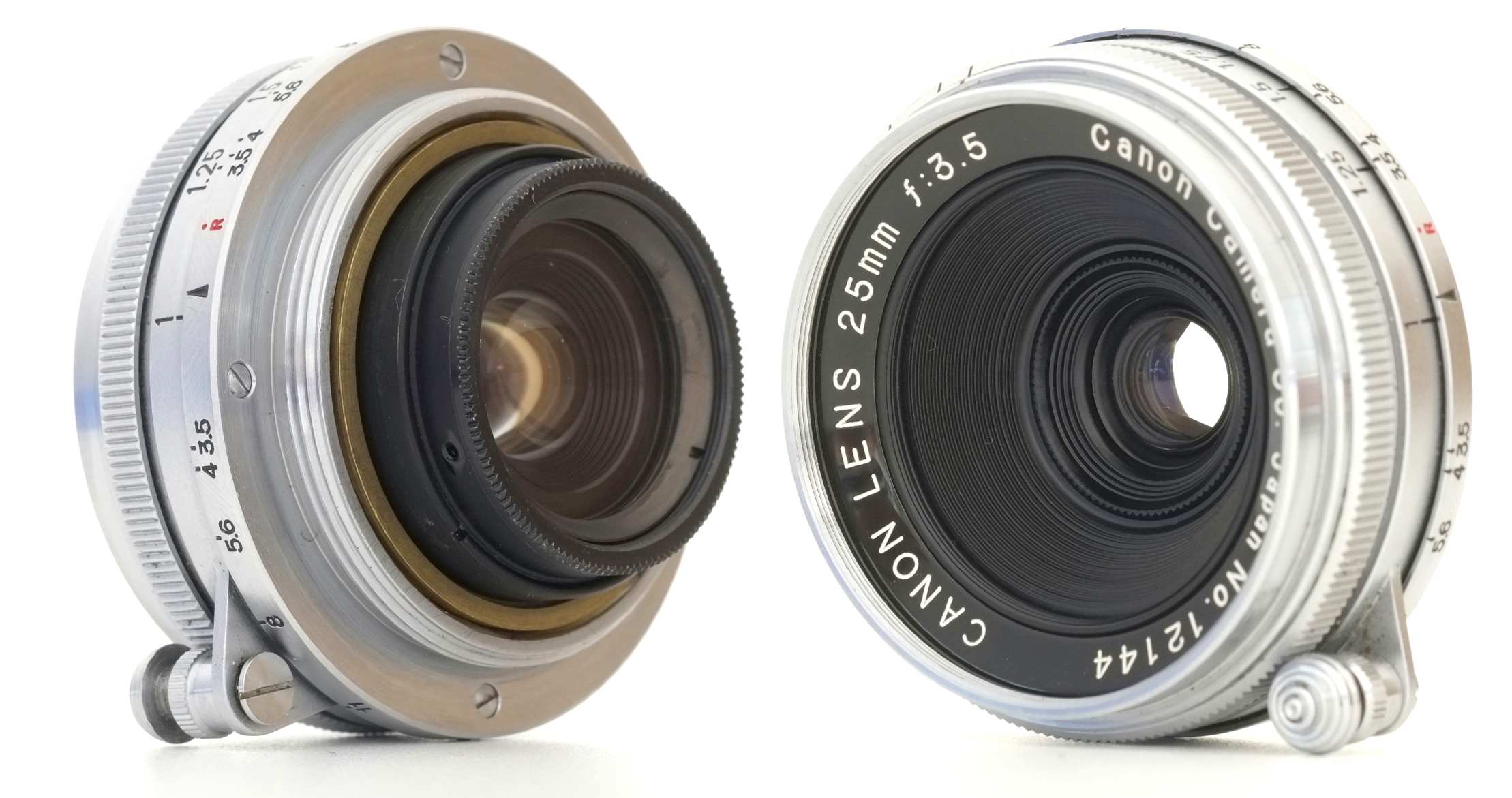 M42 MOUNT SPIRAL: CANON 25mm F3.5 (Leica L mount)