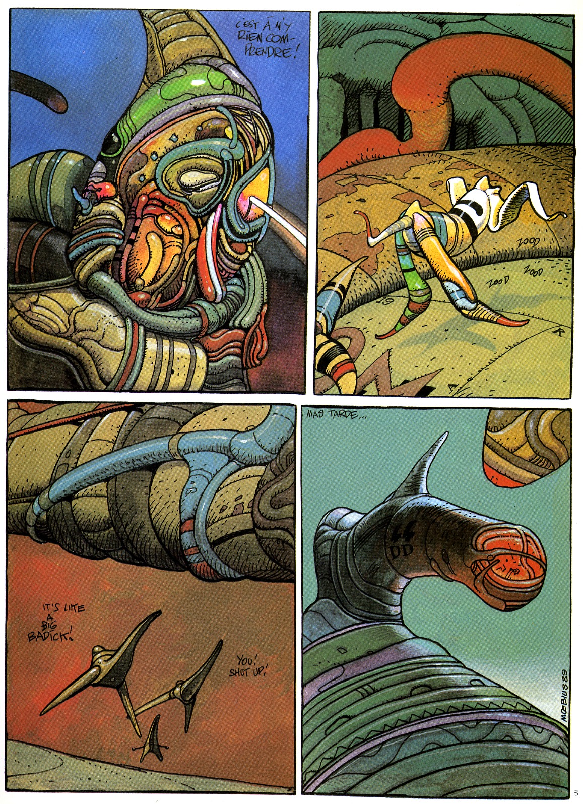 Abstract Comics: The Blog: Moebius, from 