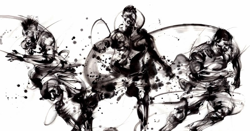 墨絵アートの世界、躍動感と迫力！伝統との融合【a】|ミライノシテン