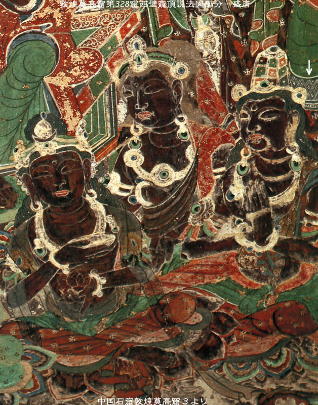 忘れへんうちに Avant d'oublier: 唐の截金2 敦煌莫高窟