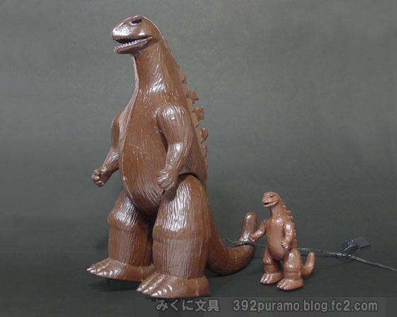 絶版プラモデル情報局: マルサン「ゴジラ」の復刻版プラモデル