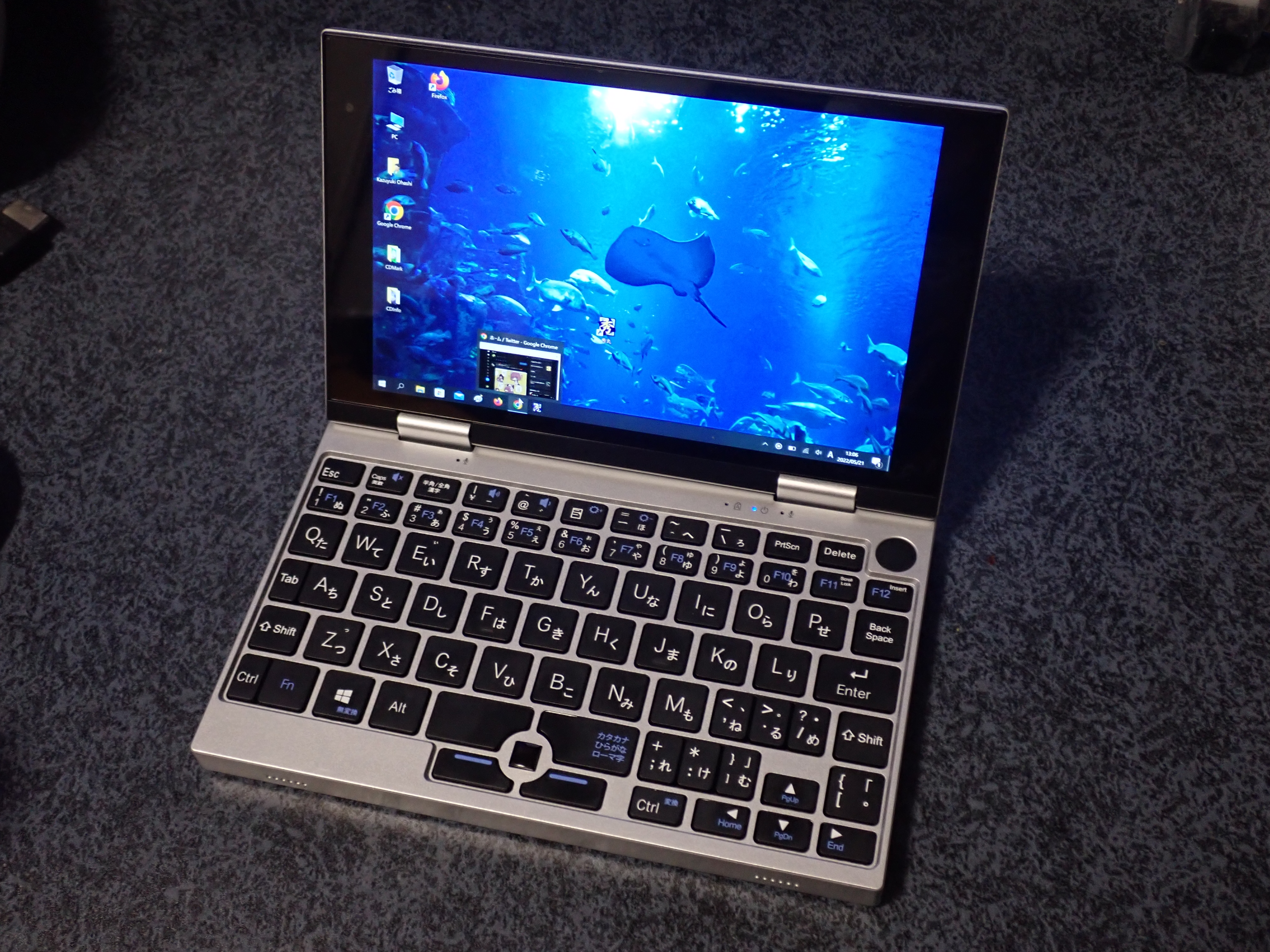 猿の腰掛けEX/in: NANOTE NEXT レビュー ～ ドンキ UMPC を買った話