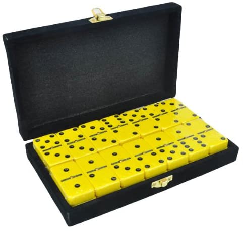 Jumbo Double 6 Domino Set - Velvet Box | Blatt Billiards