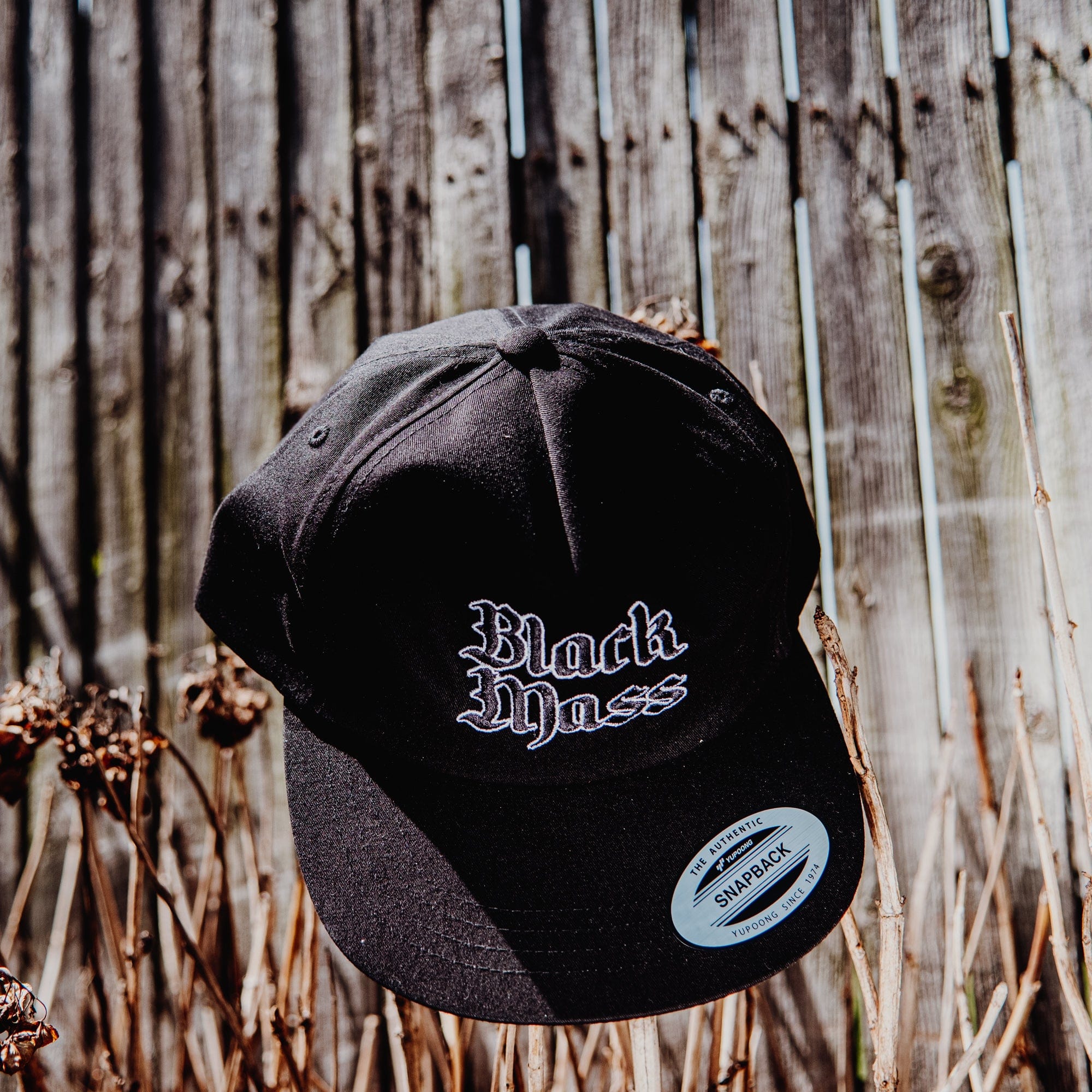Black Mass Logo Snap Back Hat - Black Mass Electronics